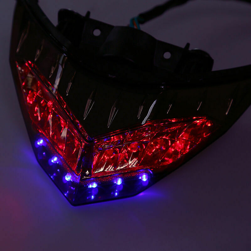 Tail Brake Turn Signal Integrated LED Light for 13-14 Kawasaki Ninja EX300 Smoke