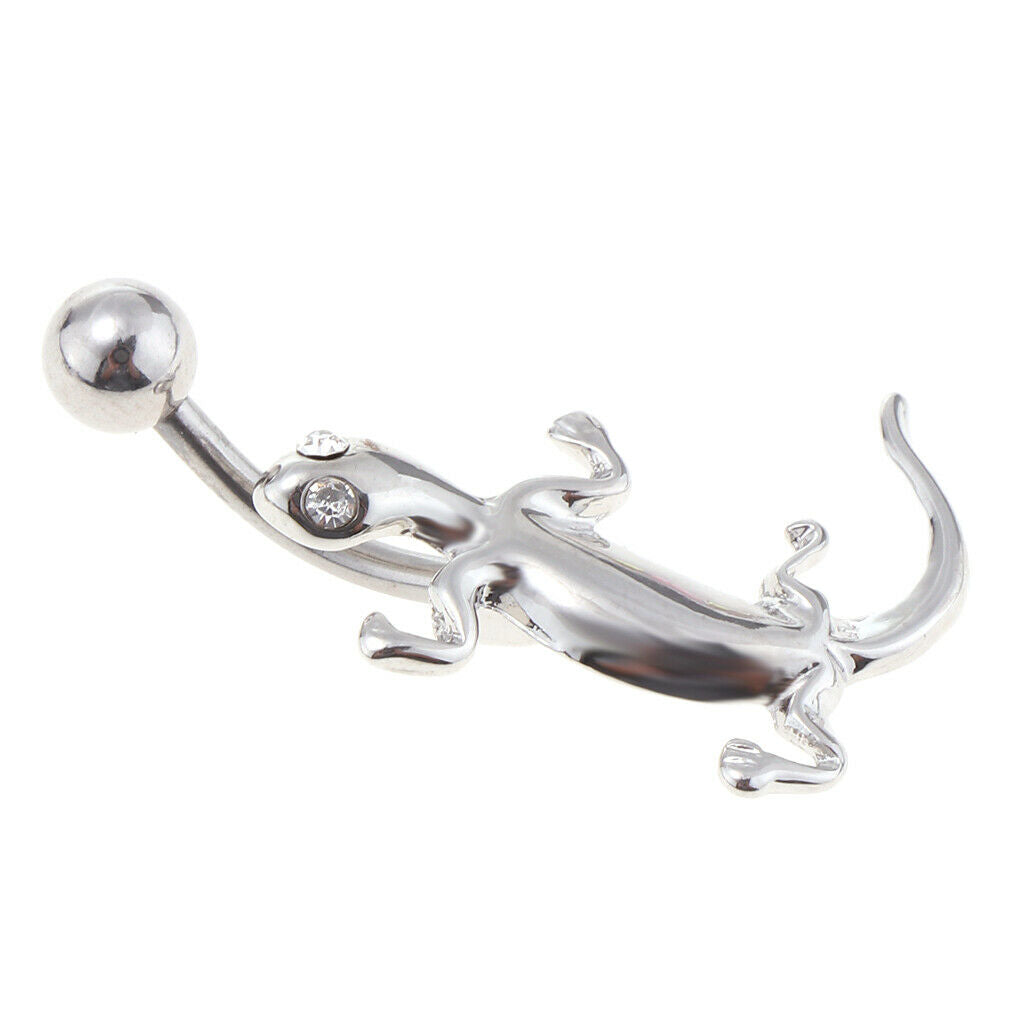 3 Pcs Fashion Enamel Navel Belly Button Rings Dangle Piercing Jewelry Stainless