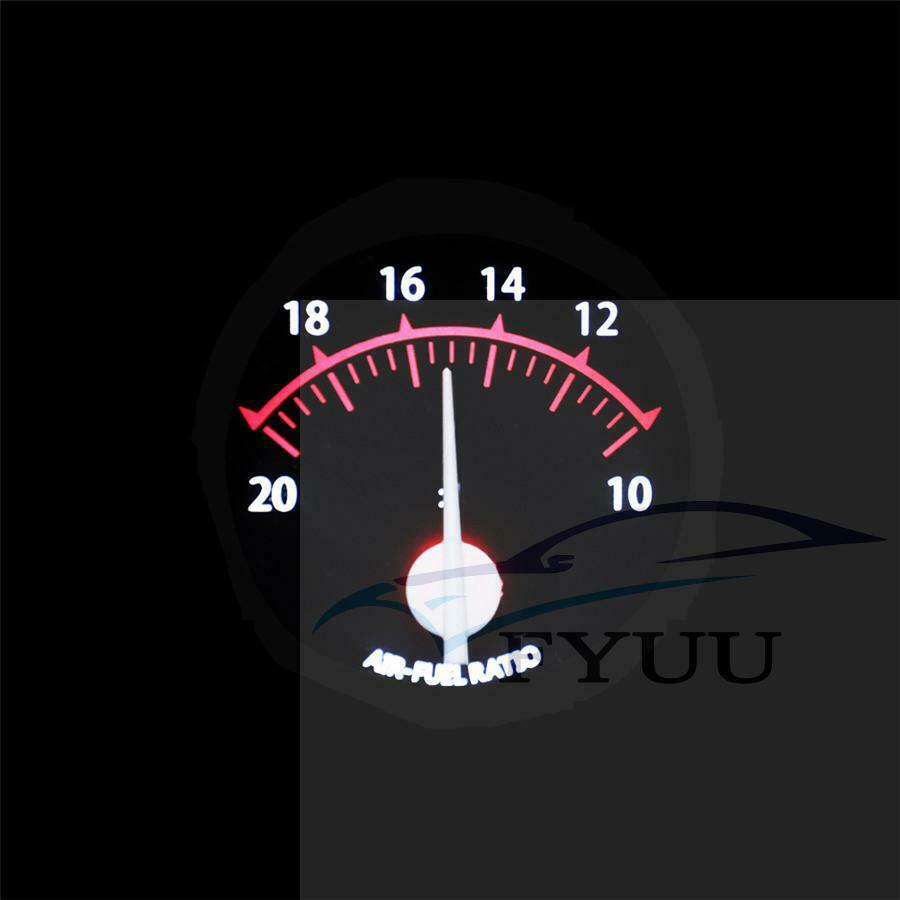 2" 52mm Auto Air Fuel Ratio Gauge 12V Racing Air Fuel Meter With LED Backlight