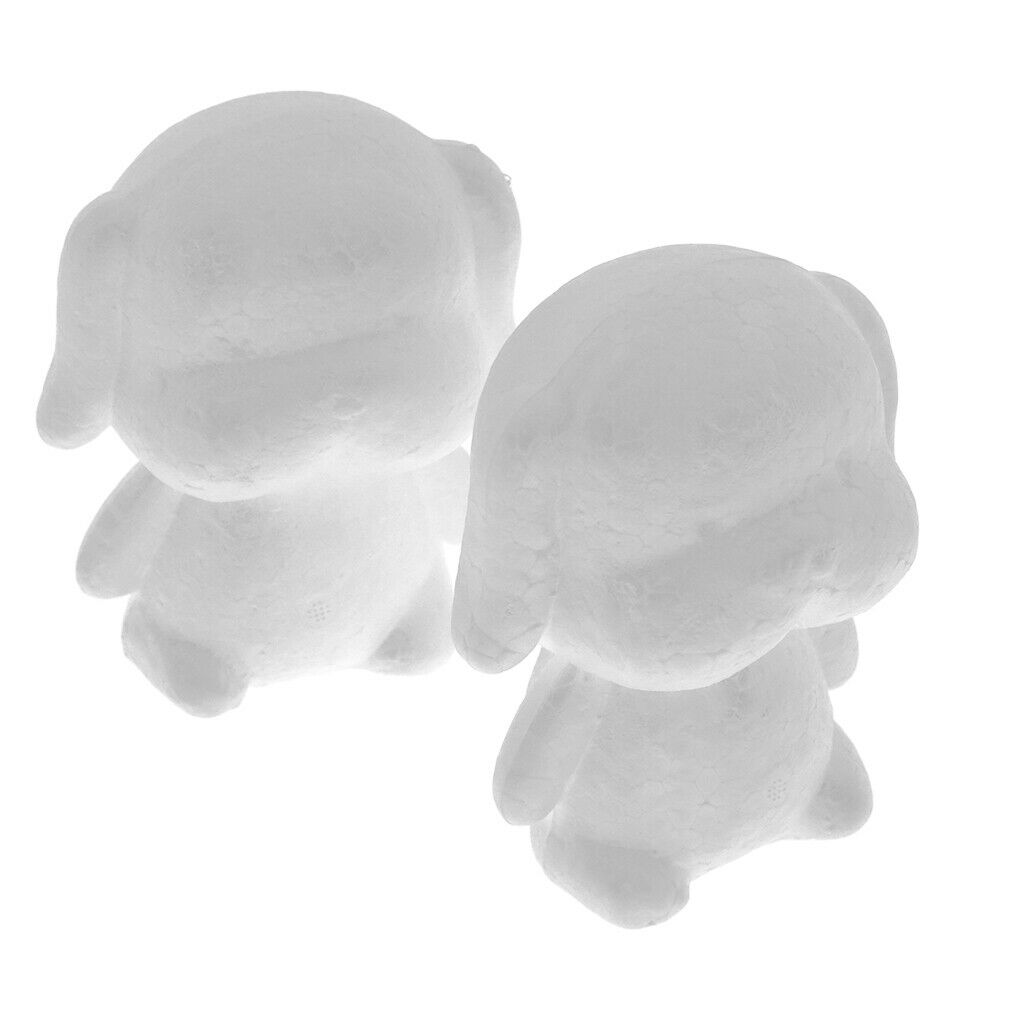 Set of 2 Polystyrene  Ornaments in Polystyrene And Polystyrene