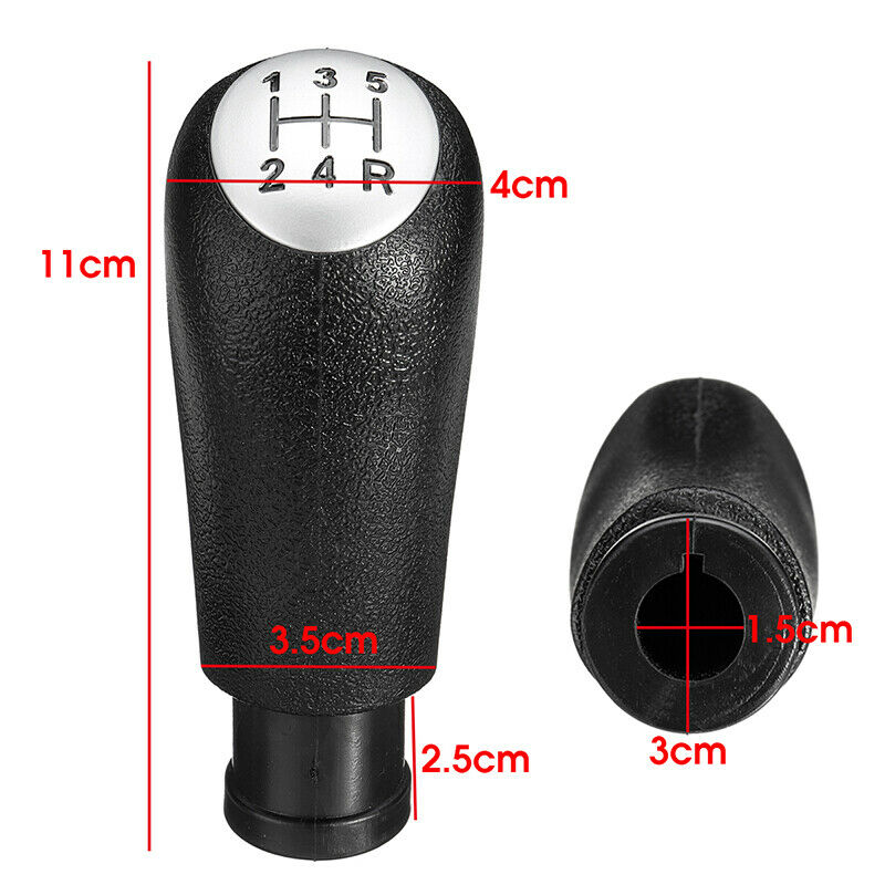 For Alfa Romeo 147 156 2000-10 Car 5 Speed Gear Stick Shift Knob Shifter Handle