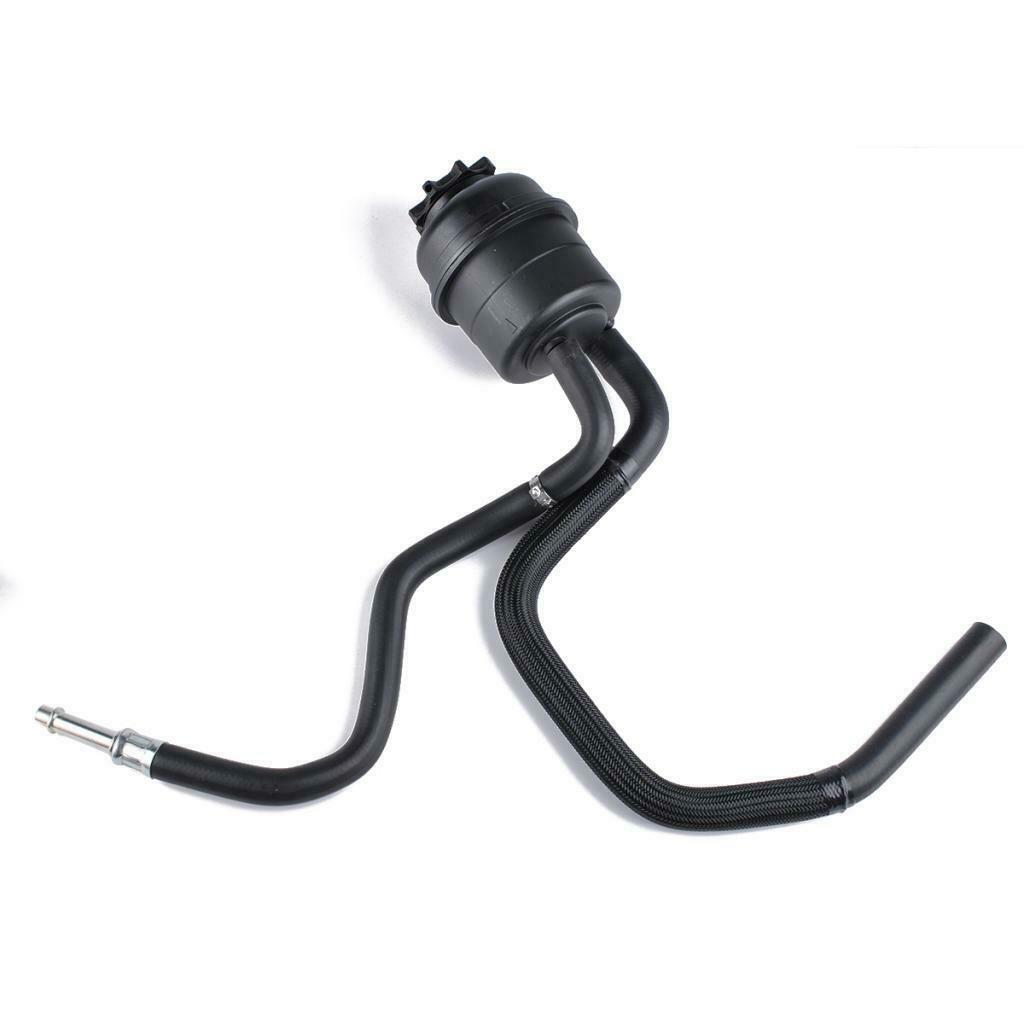 For BMW Power Steering Reservoir&Hose KIT E39 525i 528i 530i NEW 32411094306