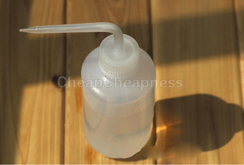 16 OZ Squeeze Bottle 500ML White Plastic Squeeze Washing Bottle TattooB.DD