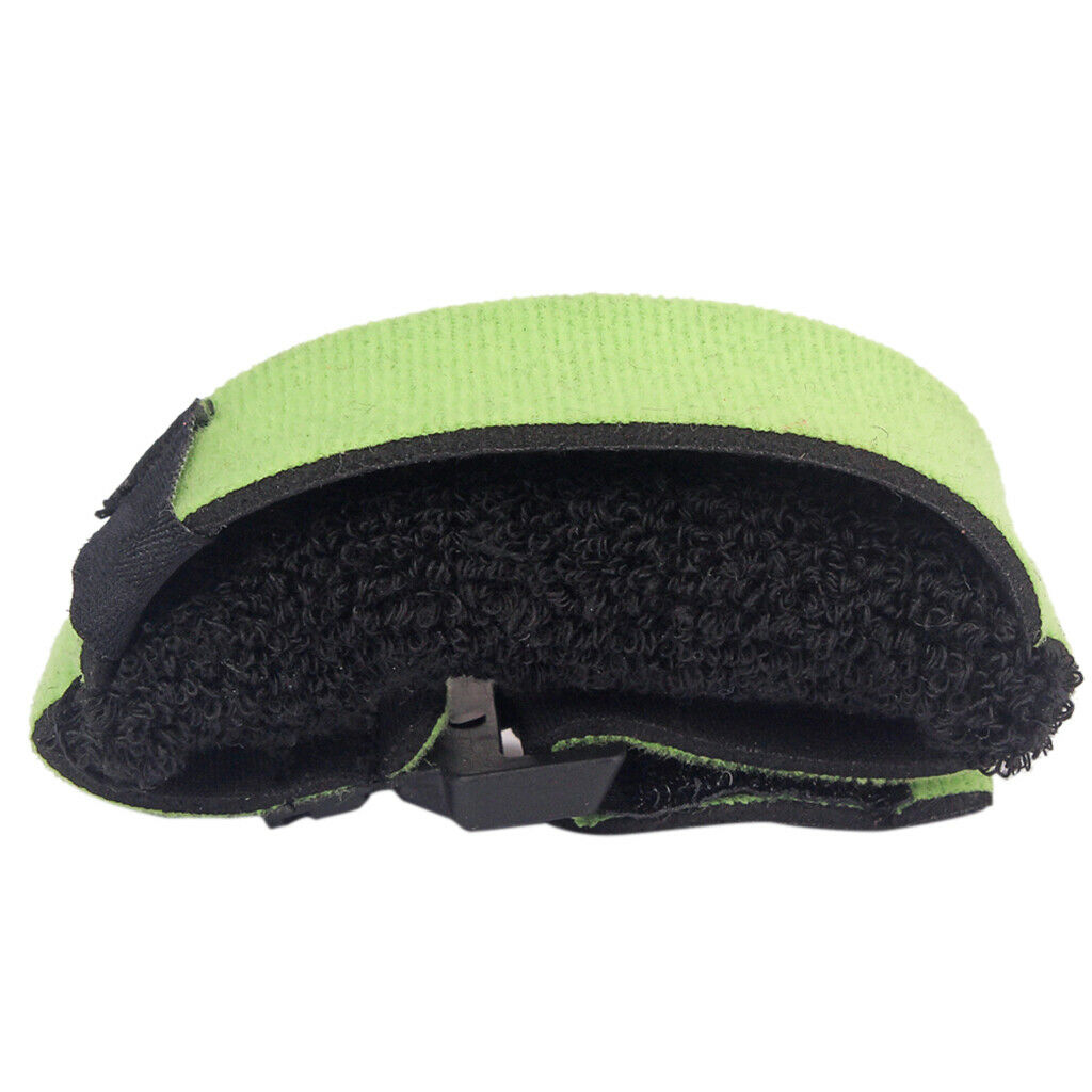 1x Musical Instrument Accs Fret String Mute Wrap Green&Black for Guitar Bass
