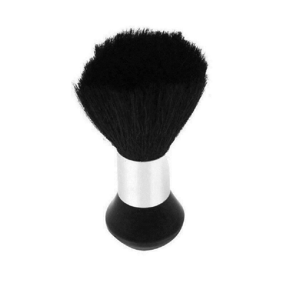 1Pc Portable Salon Hairdressing Hair Cutting Barber Neck Brush Duster Black