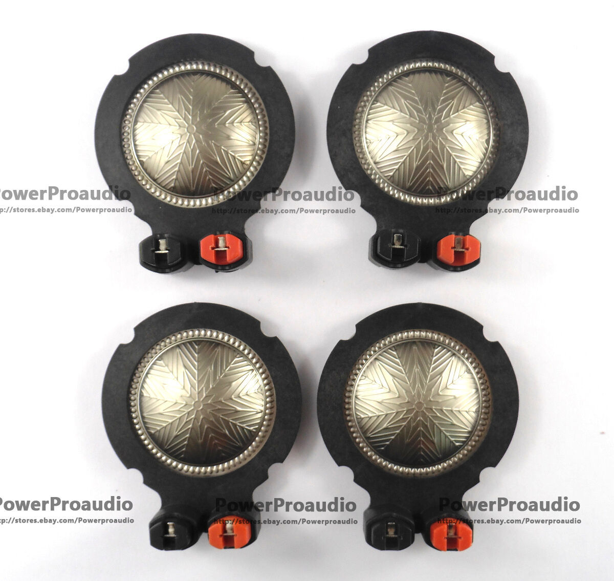 4pcs Replace 44.4 mm diaphragm for Selenium D210Ti RPD210TI tweeters 8Ohm