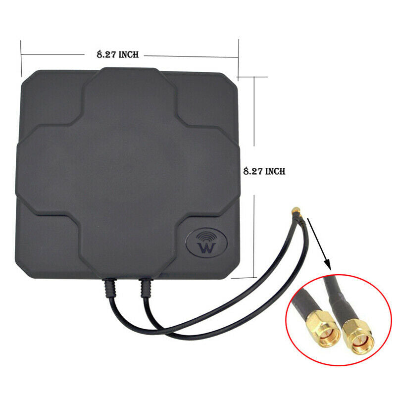 4X(2X22DBi Outdoor 4G LTE MIMO Antenna Dual Polarization Panel Directional I3X4)