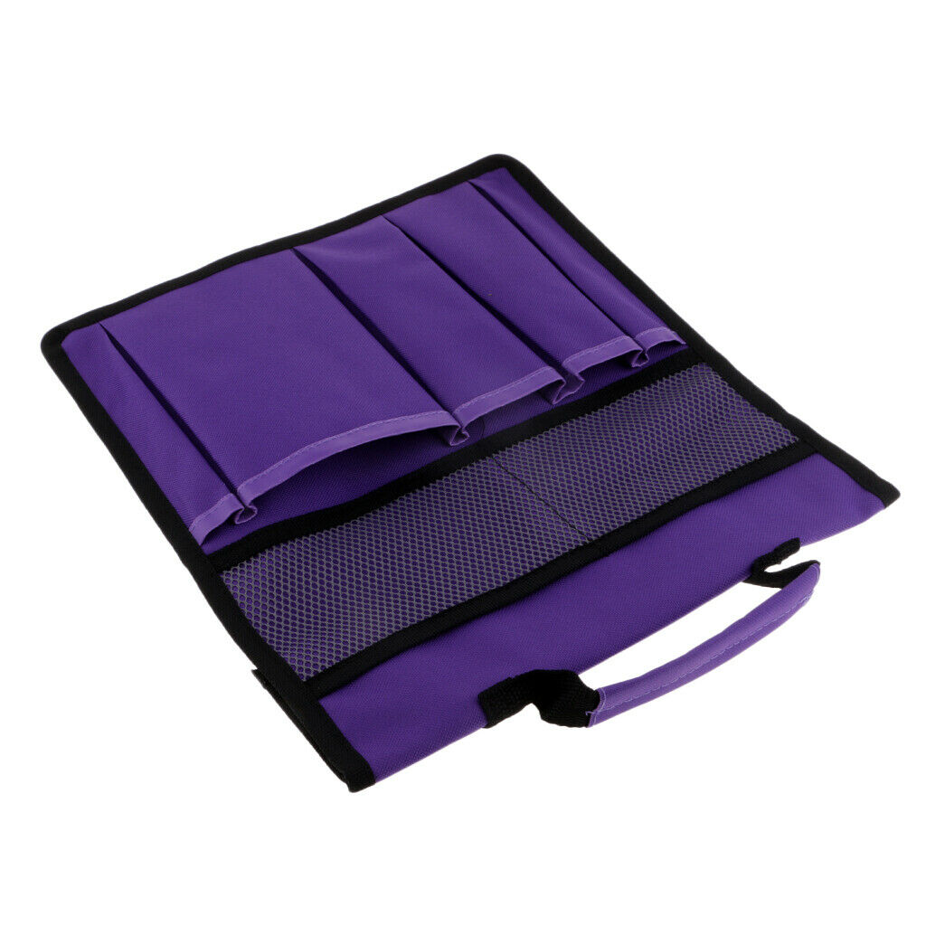 Garden Lawn Home Tool Storage Bag Pouch Tote for Kneeler with Handle Purple