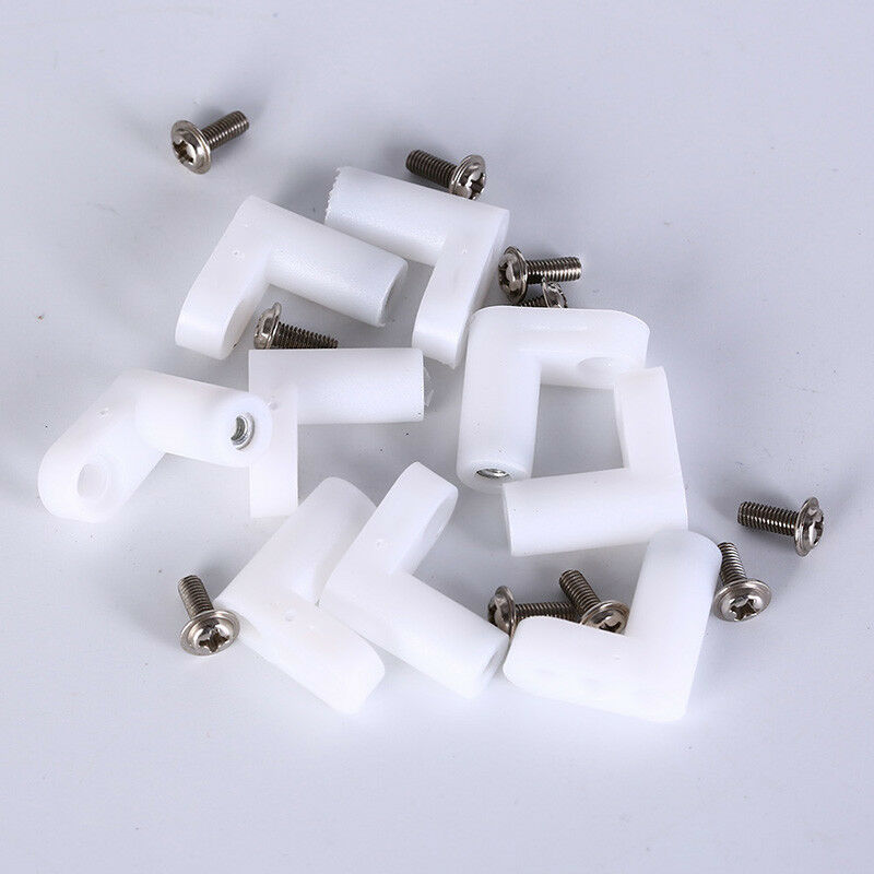 10pcs fixed plastic pcb mounting feet 20mm L type feet with screws.l8