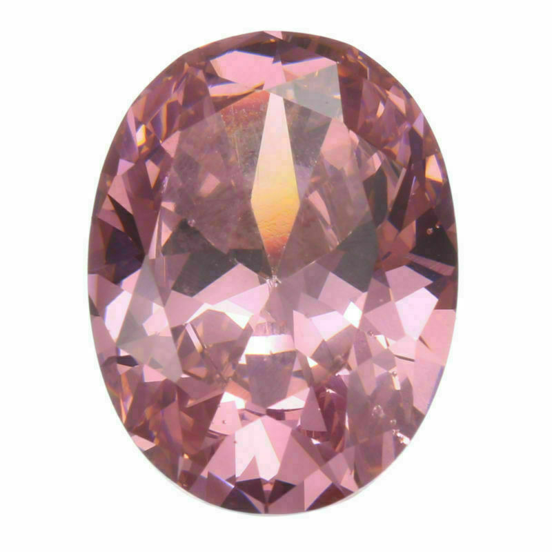 15X25MM Oval Unheated 31.10CT Pink Sapphire Diamond Loose Gemstones Decor Gift