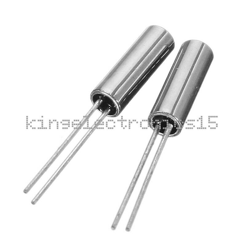 20Pcs NEW 32.768KHz 32768HZ Crystal Oscillator 2 x 6 mm