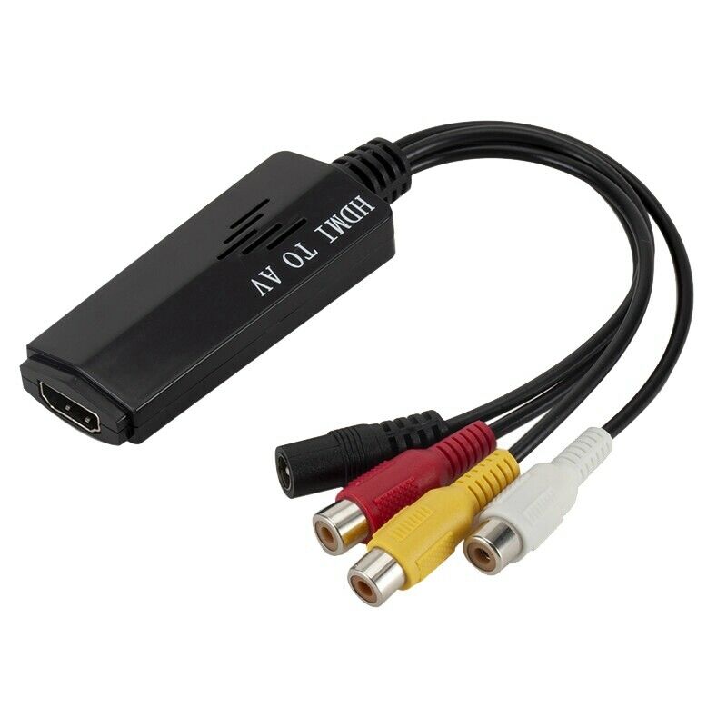 1080P MI to RCA Composite AV CVBS Video Cable Converter Adapter Support NTS G1B2