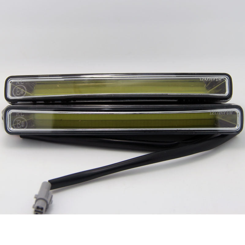 20W COB 6000K Xenon White LED Light aluminum alloy DRL Driving Fog Lamps E4 Mark