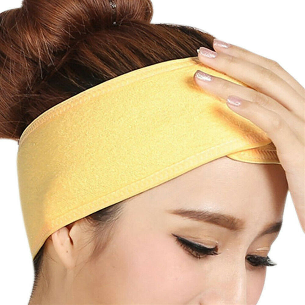 Make Up Women Towel Hair Band Wrap Wide Headband Spa For Bath Shower Yoga Sport