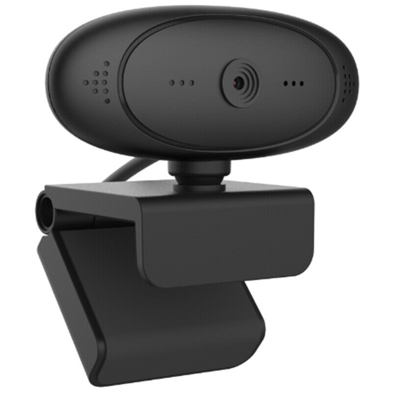 1080P Webcam Camera 360 Degree Adjustable USB Drive-Free Webcam with MicrophoY9