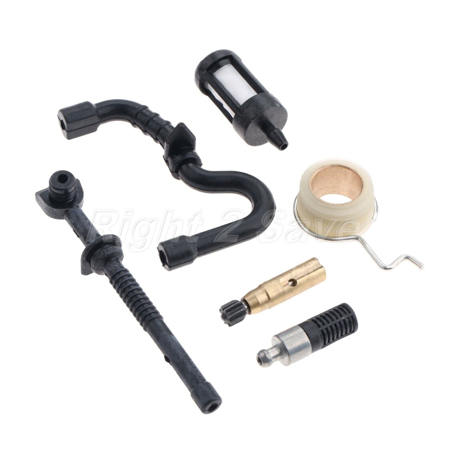 Replace Chainsaw Oil Pump Worm Gear Fuel Hose Filter For Stihl MS180 MS170 018
