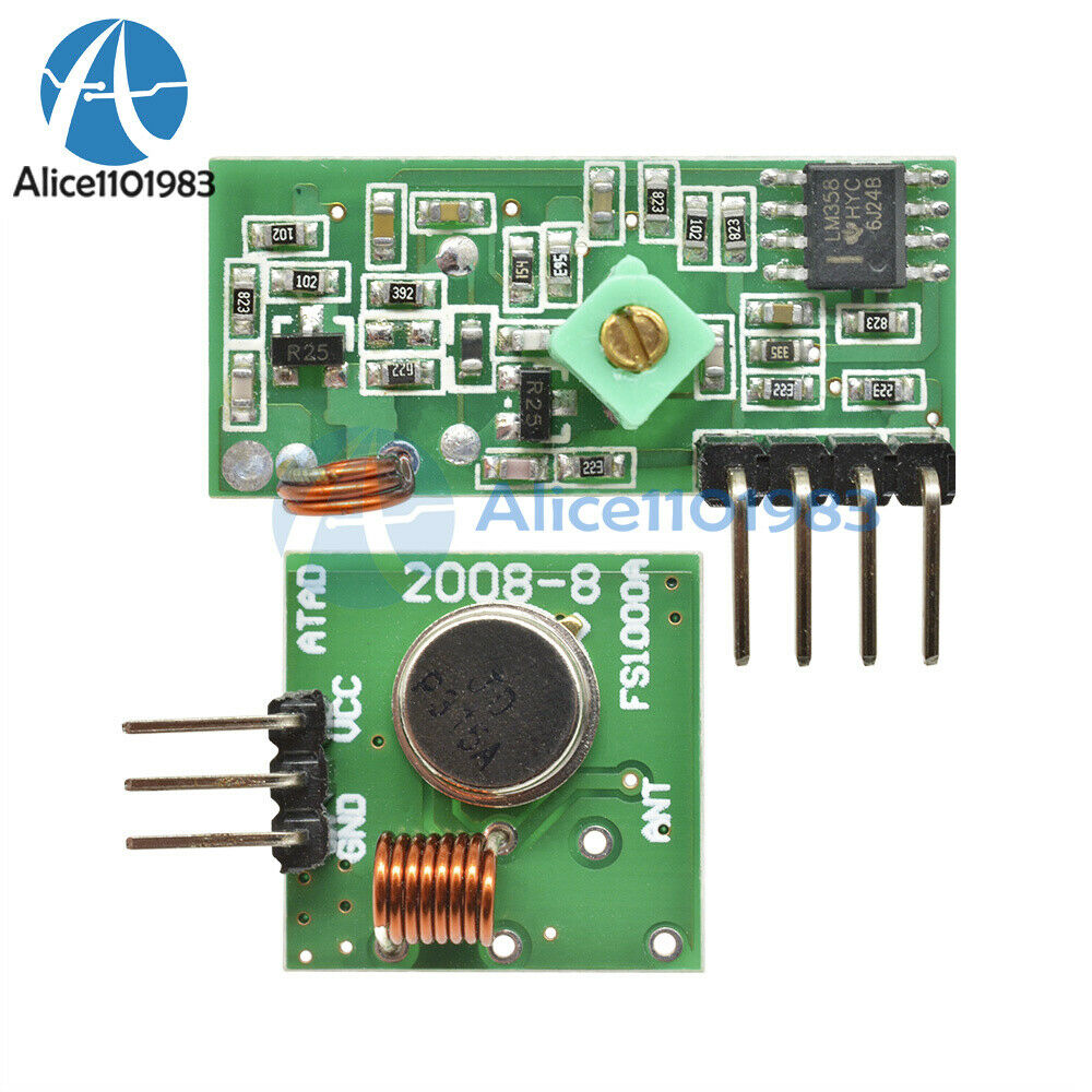 2PCS 315Mhz WL RF transmitter and receiver link kit for Arduino/ARM/MCU Good