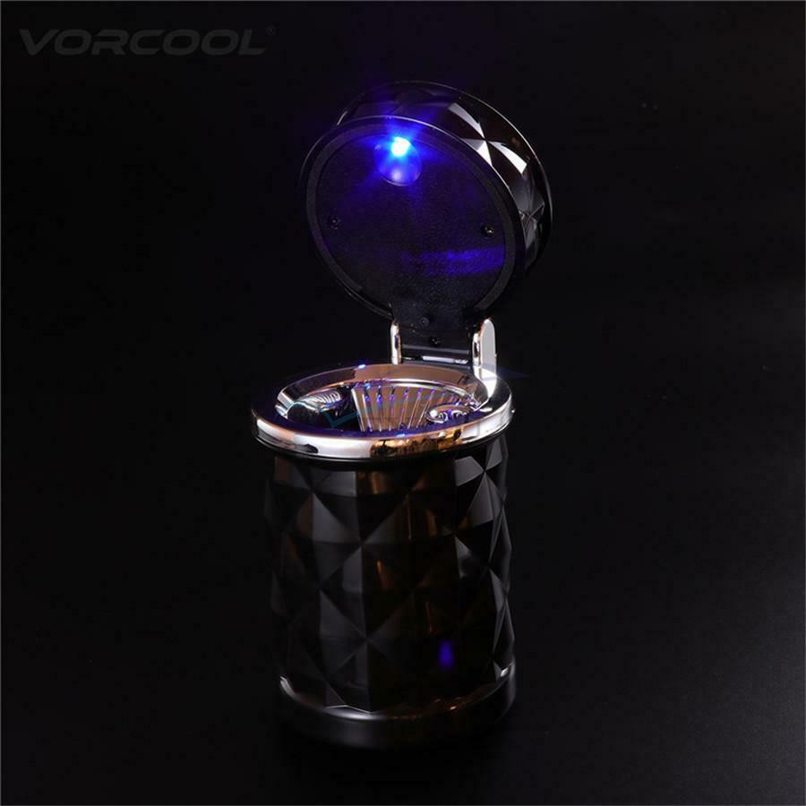 7×7×11.5cm ABS Car Stylish Interior Ashtray Smokeless Auto Cigarette Ash Holder