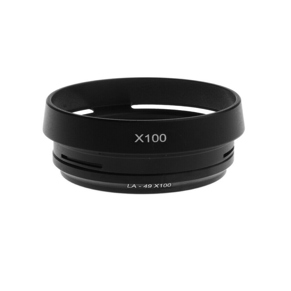 Lens Hood Lens Filter Adapter for Fuji Finepix X100 X100S X100T X70 Camera