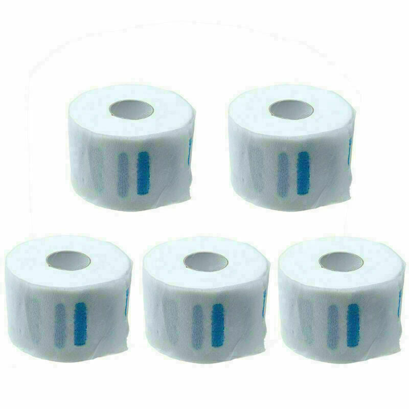 100pcs/Roll Stretchy Disposable Neck Paper Strips Barber HOT