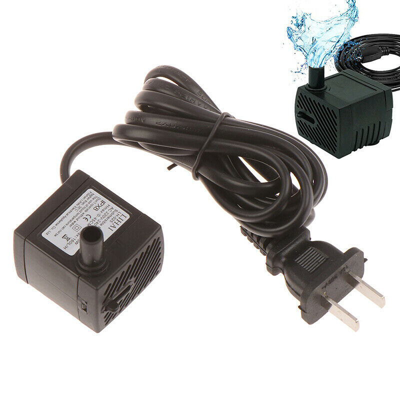 AC 220V 3W US Plug Submersible Water Pump Aquarium Fountain Air Fish Pond~AU Lt