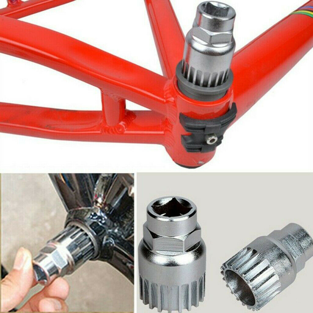 4Pcs Mountain Bike Bicycle Crank Chain Axis Extractor Removal Repair Tool Kit