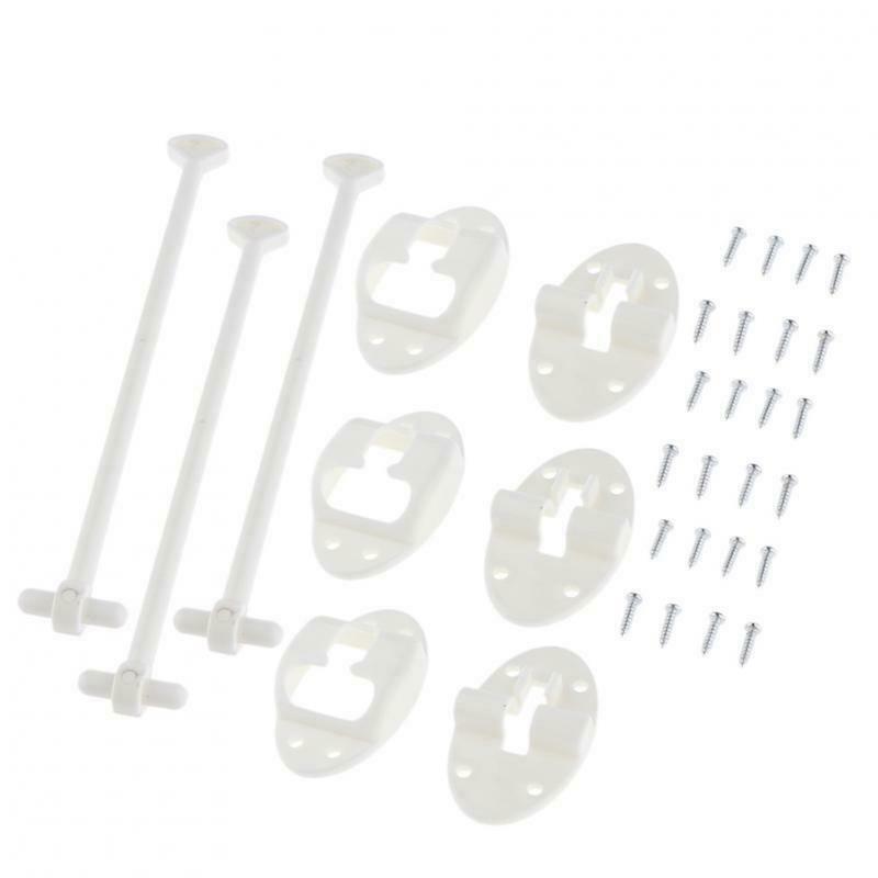 3x T Style Entry Door Catch Latch Holder for Camper Cargo Trailer Motor Home