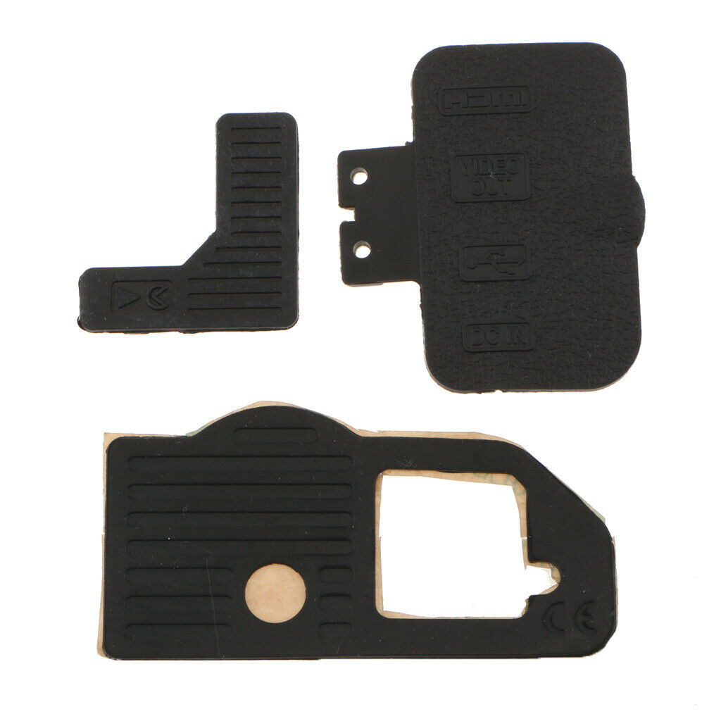 For   D700 Camera Body Front/Rear Grip Rubber Cover Unit Replacement