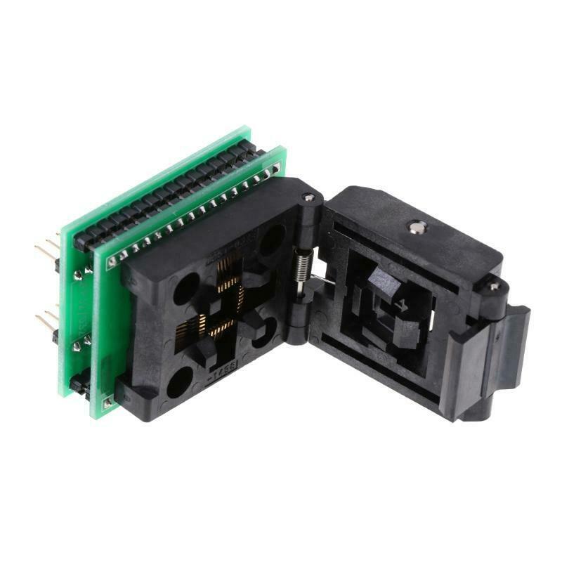 TQFP32 QFP32 TO DIP32 IC Programmer Adapter Chip Test Socket SA663 Burning Seat