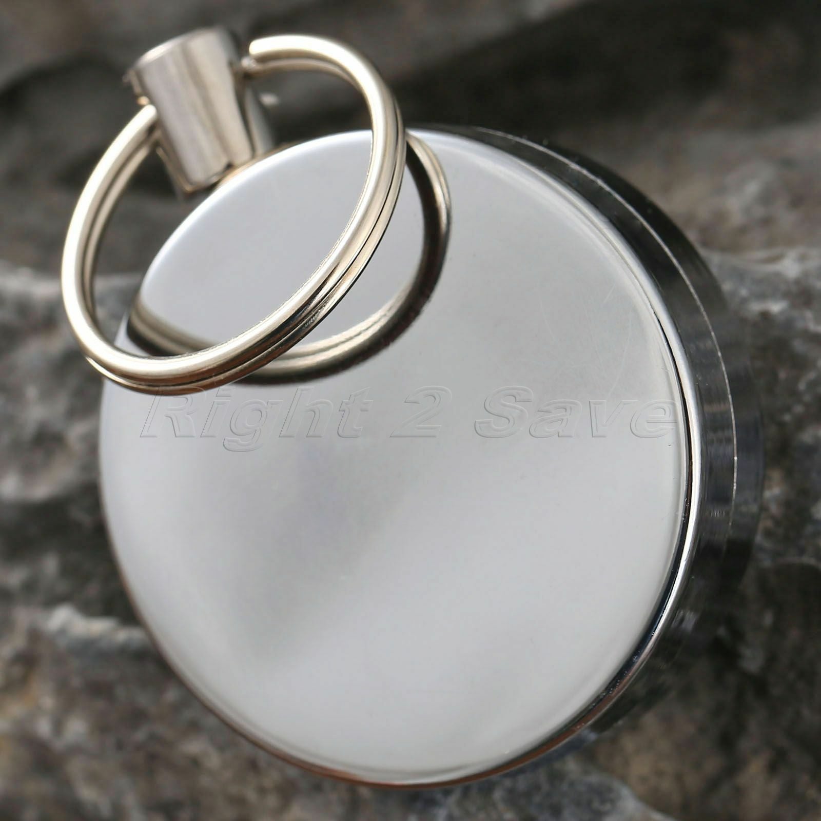 Stainless Steel Retractable Reel Badge Nurse ID Holder Belf Clip Keychain EDC