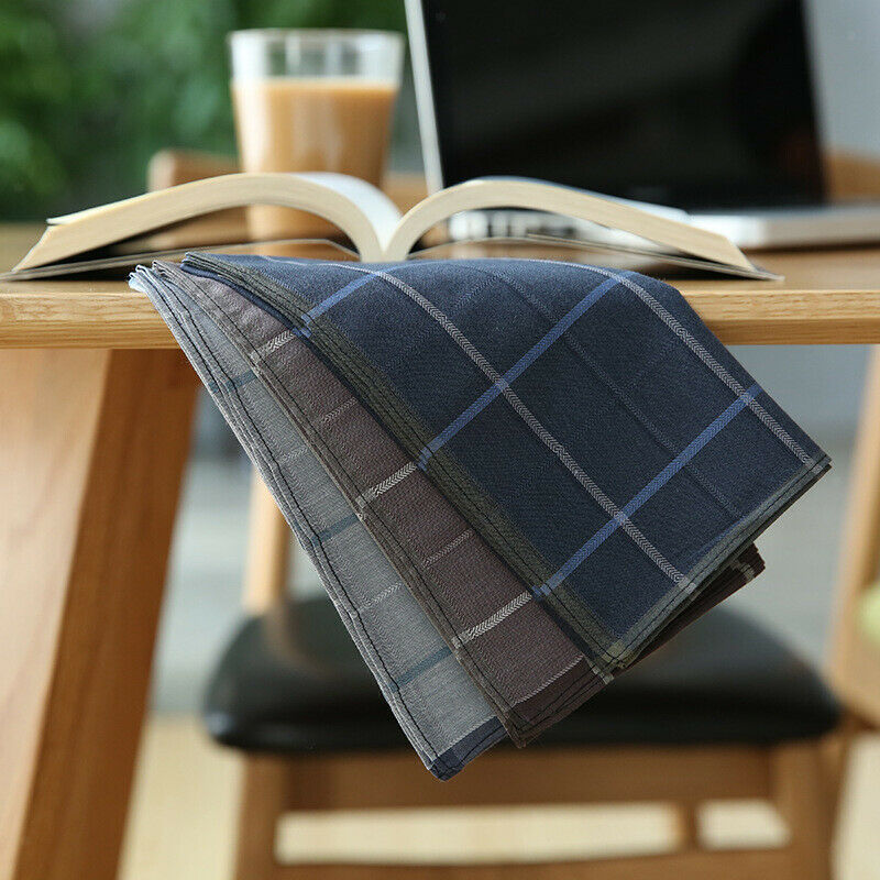 2 pieces men women pocket square handkerchief soft handkerchief 100% cotton
