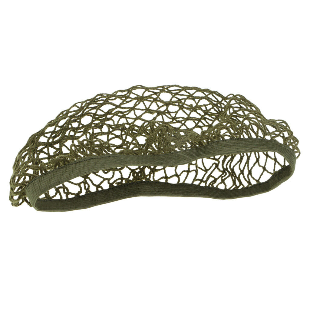 Helmet Net Cover, Camouflage Helmet Net, For M1, M35, M88, MK1, MK2, GK80, Green
