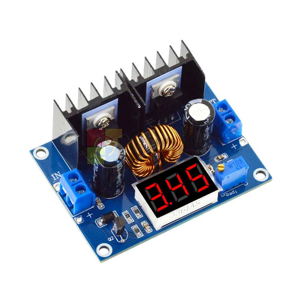 Digital XL4016 DC 4-38V to 1.25-36V PWM 8A Step Down Buck Regulator Power Module