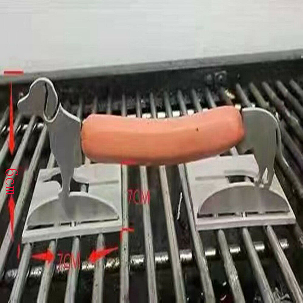 Barbecue Grill Hot Dog Cookers Skewer Sticks Baskets Puppy Campfire Tool Supply