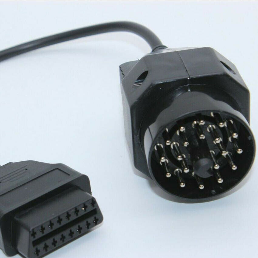 20 Pin To OBD2 Female 16Pin Diagnostic Connector Tool Adapter Cable For BMW