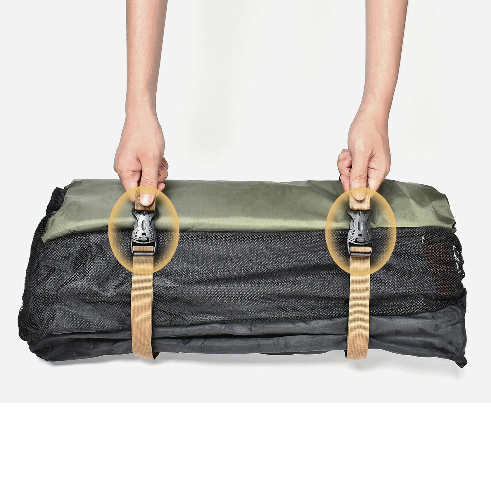 Luggage Strap Packing Belt Bag Cargo Surfboard Lashing Strap with Cam Buckle