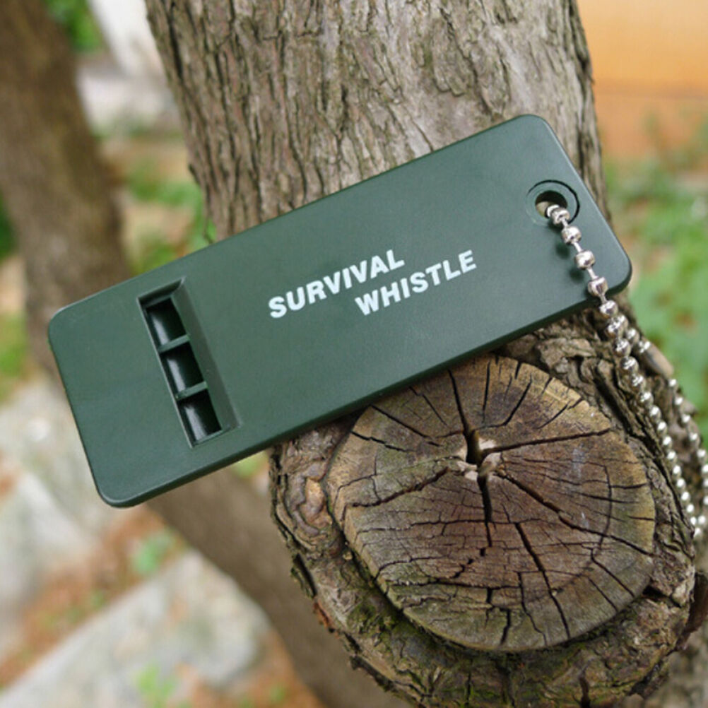 Emergency Survival Whistle Rescue Tool Signal Sound Outdoor Camping Hiking.l8