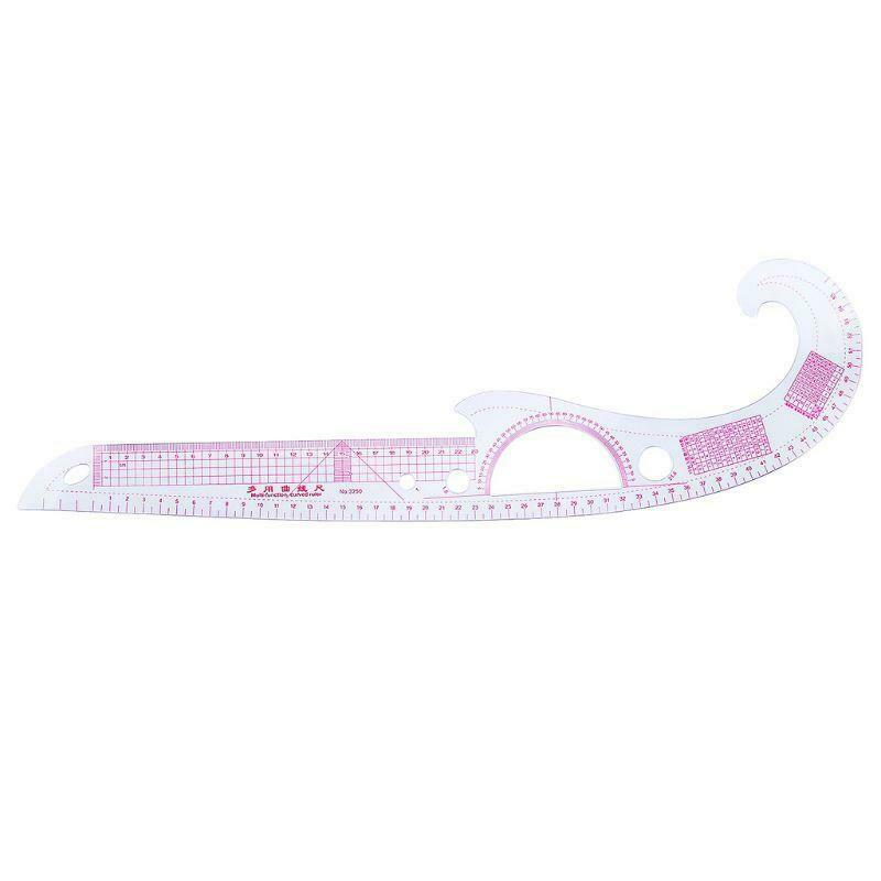 6pcs Practical Sewing French Curve Cutting Ruler Measure Dressmaking Tailor Tool