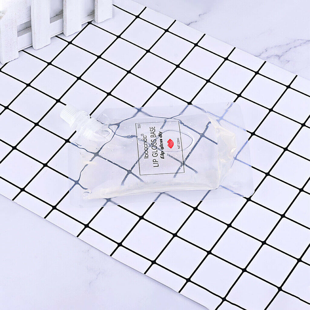5pcs 100ml Cosmetics Lip Gloss Base Nourishing Non-sticky Lip Tint Making
