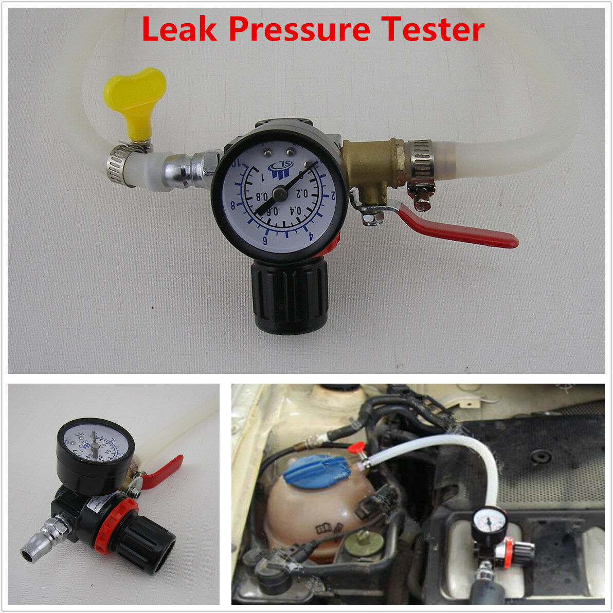Radiator Water Pressure Tester Tank Leak Detector For Car Truck Cooling System