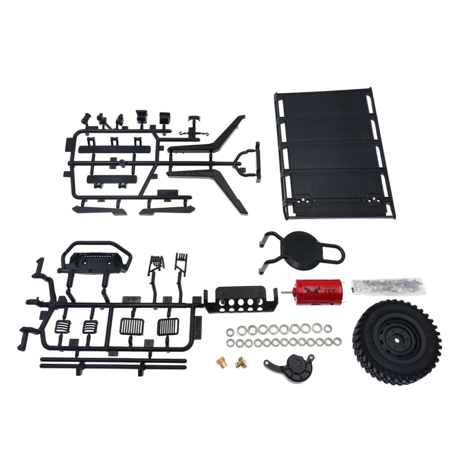Metal Upgrades Roof Rack Parts for MN86 1:12 Scale RC Crawler Car DIY Accs