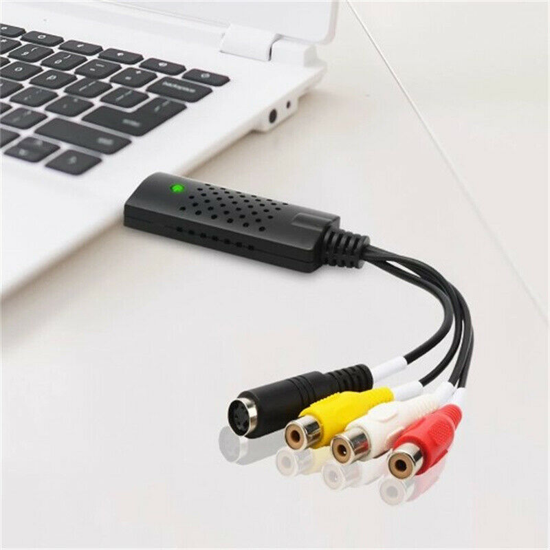 USB 2.0 Audio Video VHS VCR to DVD Converter Capture Card Adapter Digital FoFCA