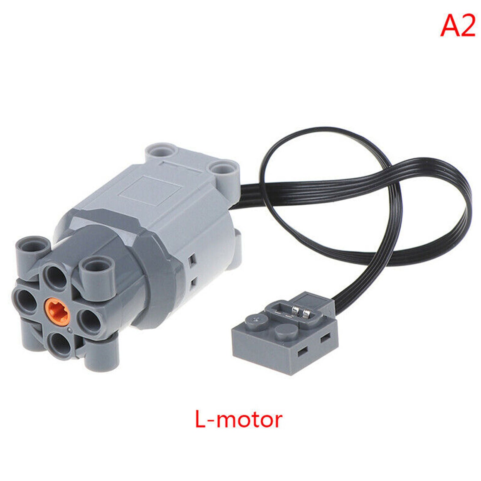 Technic parts for multi power servo motor train electric motor building