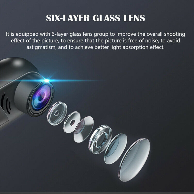 32G Mini ADAS Car Dash Cam Driving Recorder USB DVR HD Hidden Camera Car Video