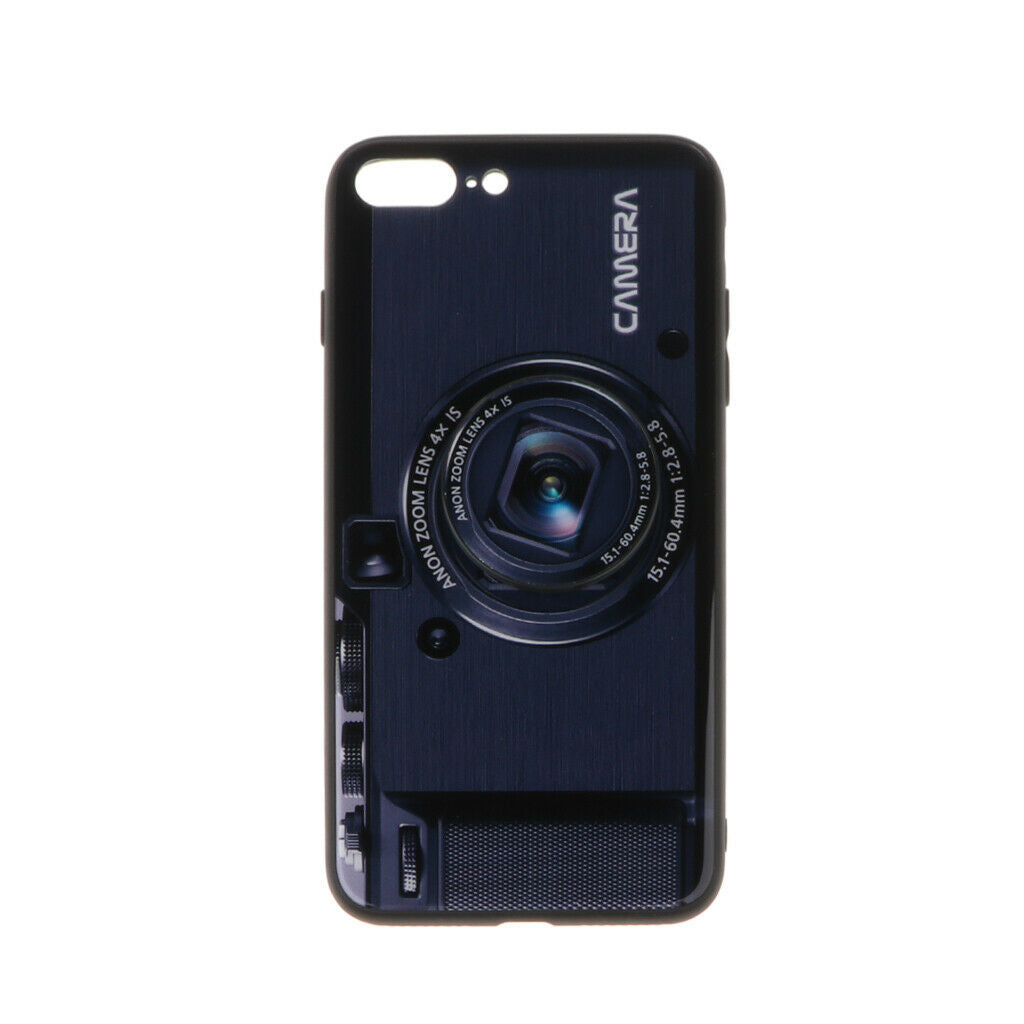 Creative Camera Auto Bracket Mobile Phone Case for Iphone7 plus/8 plus Cover
