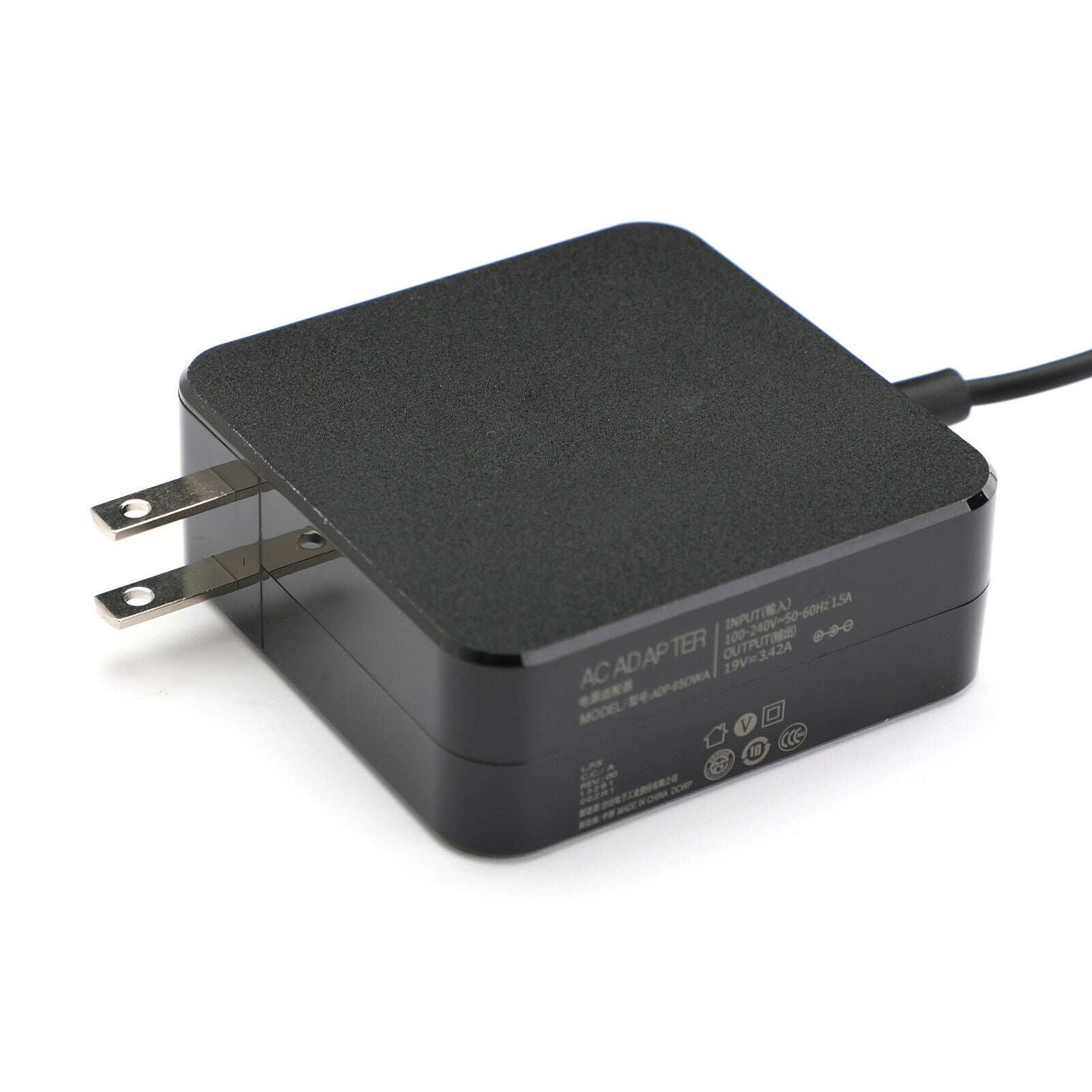 65W AC Adapter Charger 19V 3.42A For ASUS UX30 UX42VS U38N ADP-65AW 4MMx 1.35 B