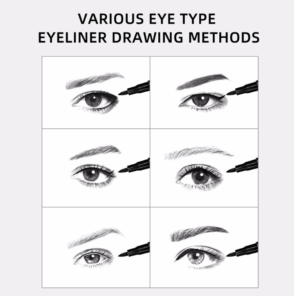 HOT_Liquid Eye-Liner Pen Pencil Black Waterproof Eyeliner Makeup Beauty Cosmetic