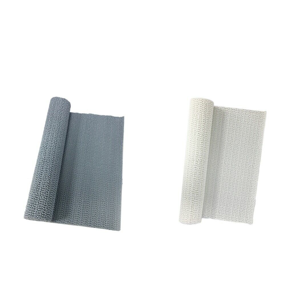 2pc Durable Shelf Liner Drawer Liner,Refrigerator Pad Table Mat,Non Slip Cabinet