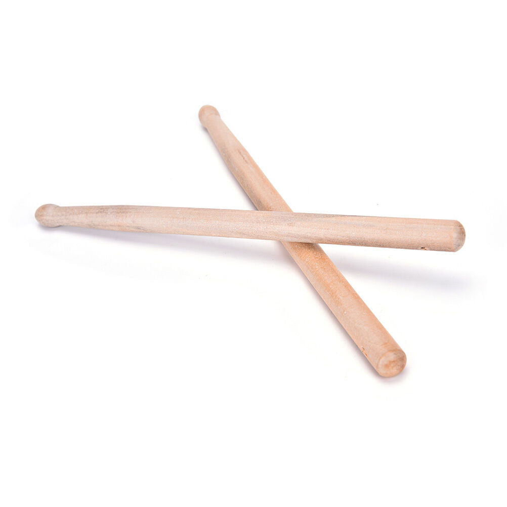 New 1 Pairs Music Band Maple Wood Drum Sticks Drumsticks 5.l8