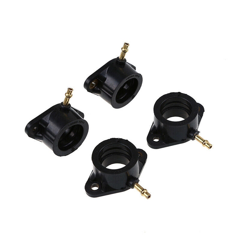 4PCS Carburetor Intake Adapter Joint for Kawasaki Z550 B KZ550B  Z400 J KZ400J